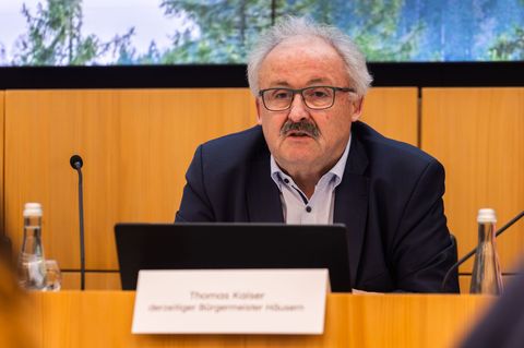 Thomas Kaiser übernimmt übergangsweise das Bürgermeisteramt in Wutach. Foto: Philipp von Ditfurth/dpa