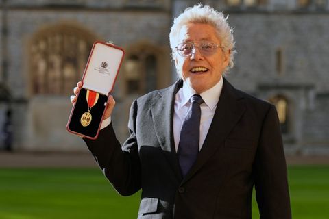 Roger Daltrey wurde auf Schloss Windsor geehrt.