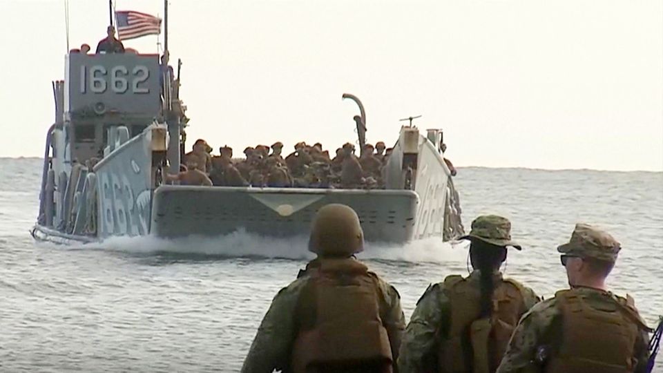 Video zeigt Ankunft von US-Truppen in Puerto Rico