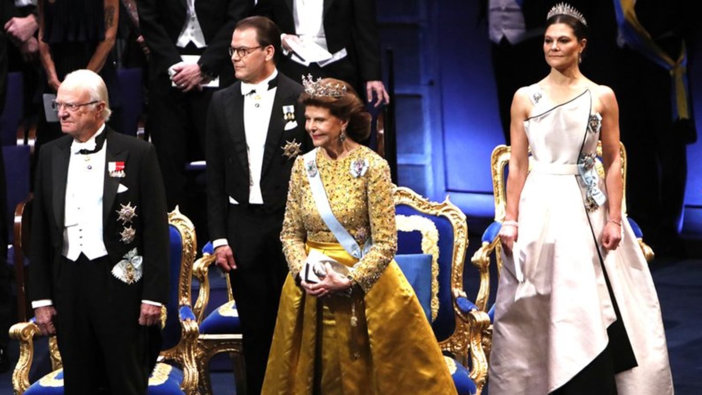 Nobelpreisverleihung: Kronprinzessin Victoria verblüfft alle mit ihrem Kleid