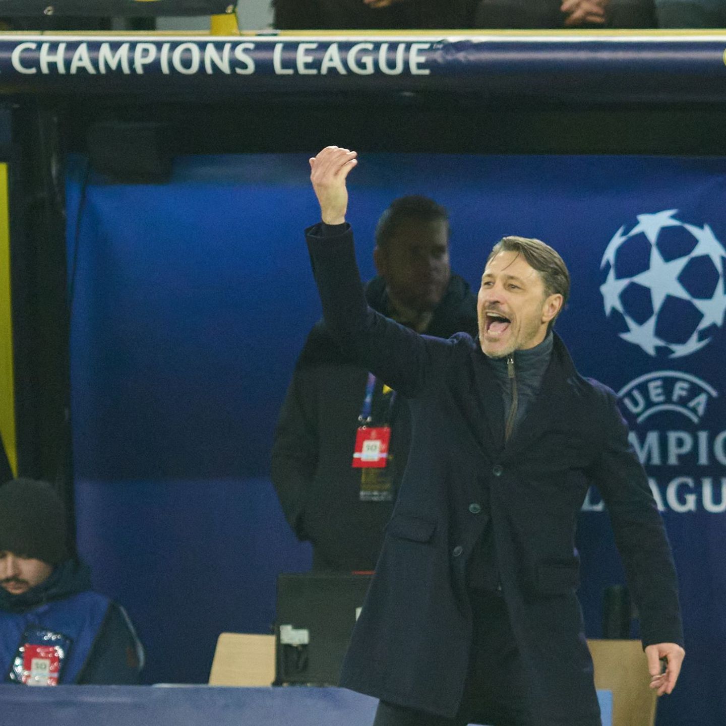 Viel zu motzen gab es diesmal für BVB-Trainer Niko Kovac