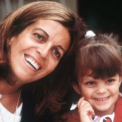 Christina Onassis mit ihrer Tochter Athina.