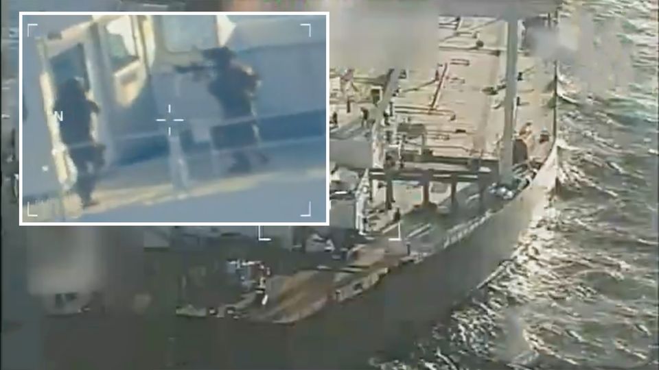 US-Soldaten stürmen Öltanker vor Venezuela