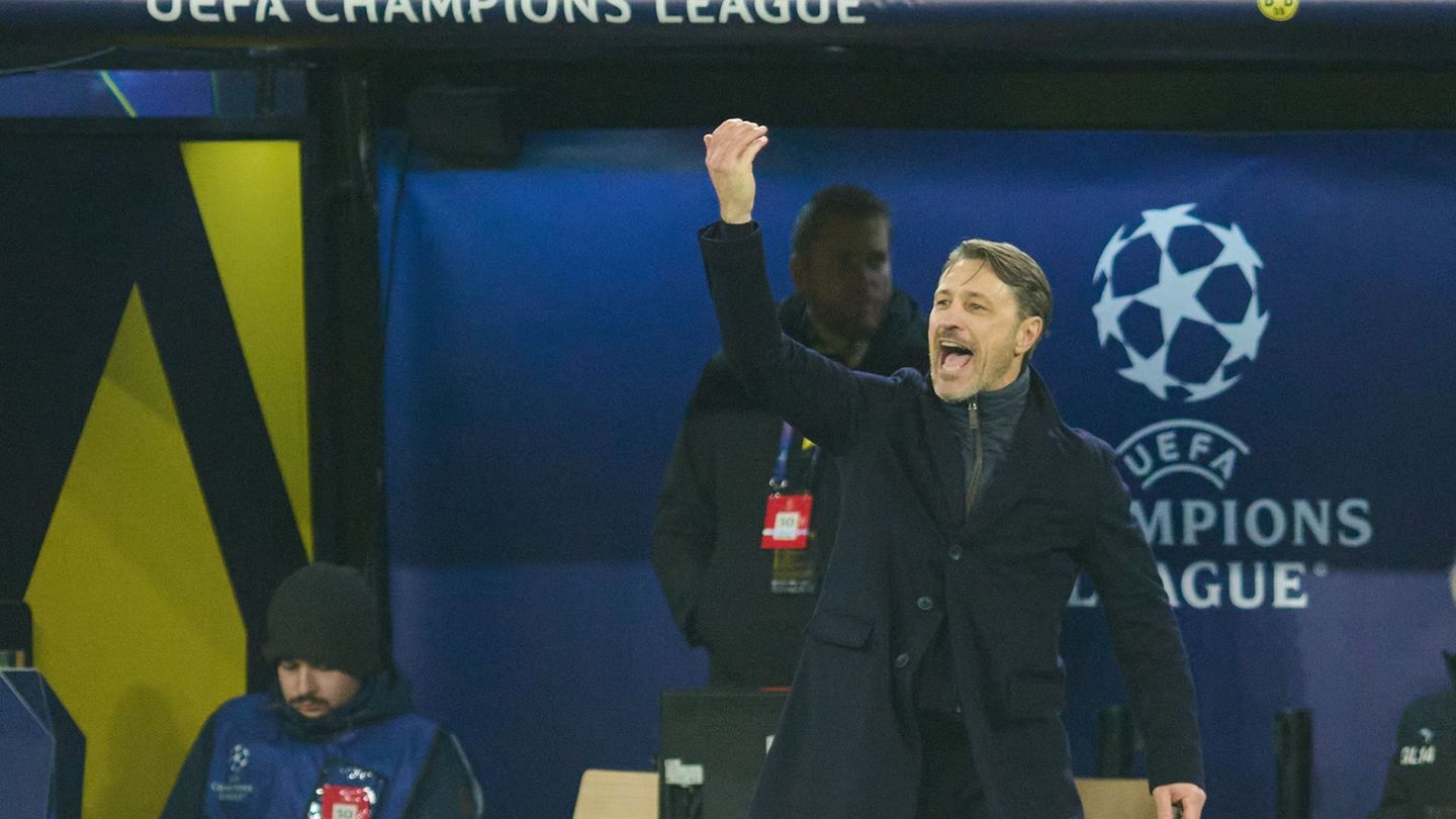 Unzufriedener Coach: Niko Kovac kann die klaren Worte von Nico Schlotterbeck verstehen Foto: Bernd Thissen/dpa