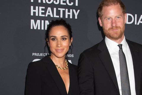 Harry und Meghan bei der Project Healthy Minds Gala in New York 2025.