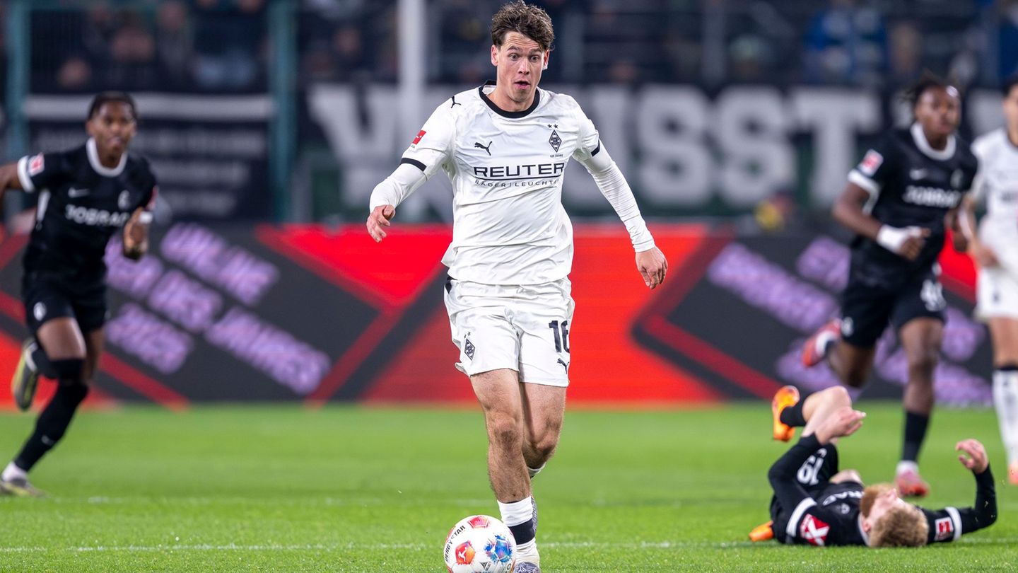 Philipp Sander ist für Borussia Mönchengladbach wieder einsatzbereit. (Archivbild) Foto: David Inderlied/dpa