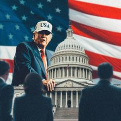 Reiseziel Washington: Die AfD trifft sich mit Trump-Anhängern (Symbolbild)