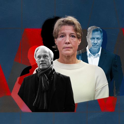 Der Prozess gegen Christina Block in einer Collage