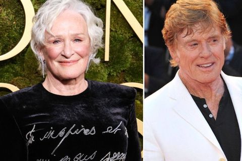Glenn Close und Robert Redford standen für den Sportfilm "Der Unbeugsame" gemeinsam vor der Kamera.