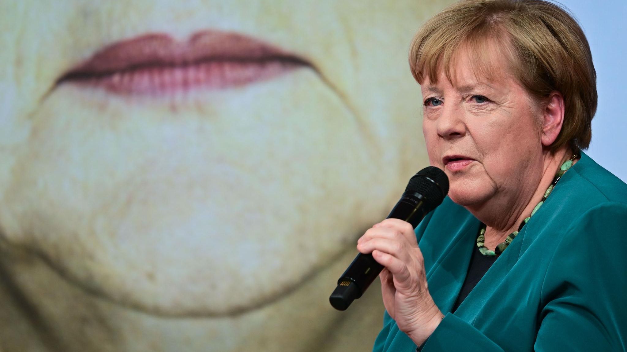 Angela Merkel bei der STERN STUNDE in Berlin