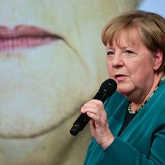 Angela Merkel bei der STERN STUNDE in Berlin