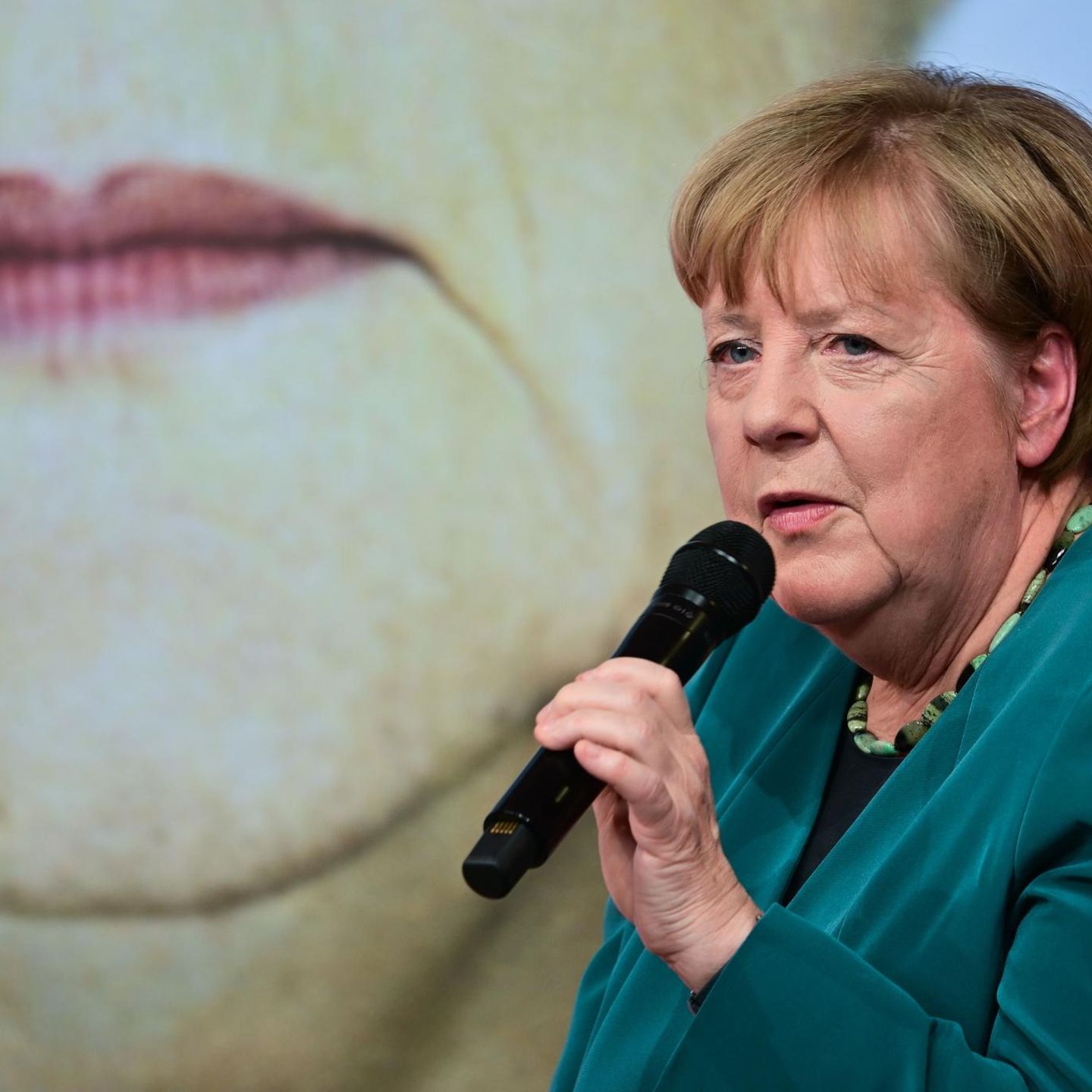 Angela Merkel bei der STERN STUNDE in Berlin