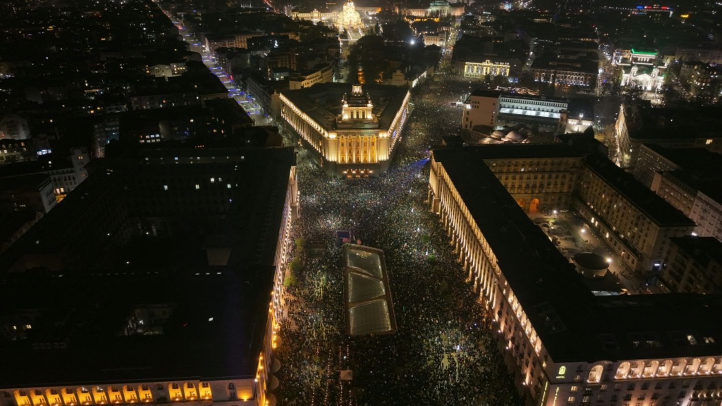 Proteste in Sofia am Mittwochabend