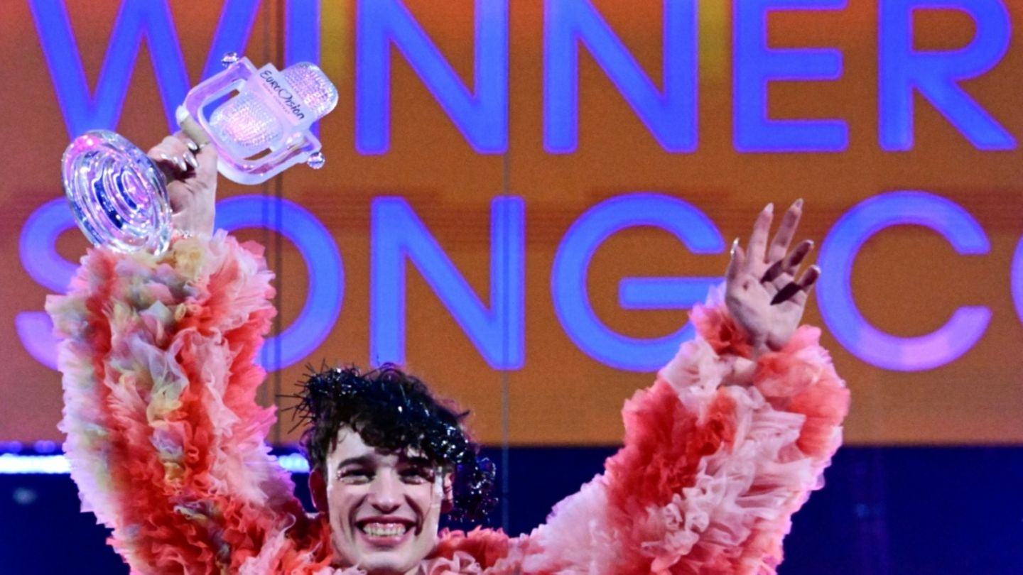 Nemo nach dem Sieg beim ESC 2024 in Malmö