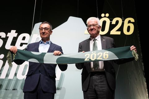 Cem Özdemir soll nach dem Willen der Grünen der Nachfolger von Ministerpräsident Winfried Kretschmann werden. (Archivbild) Foto: