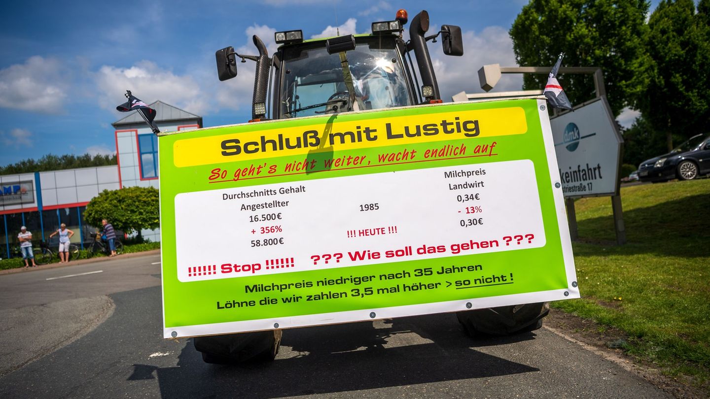 Die Erlöse der Milchviehhalter sind derzeit im Keller, gleichzeitig locken die Lebensmittelhändler mit extrem niedrigen Preisen