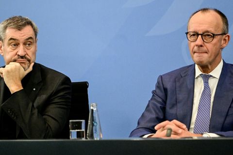 Markus Söder und Friedrich Merz