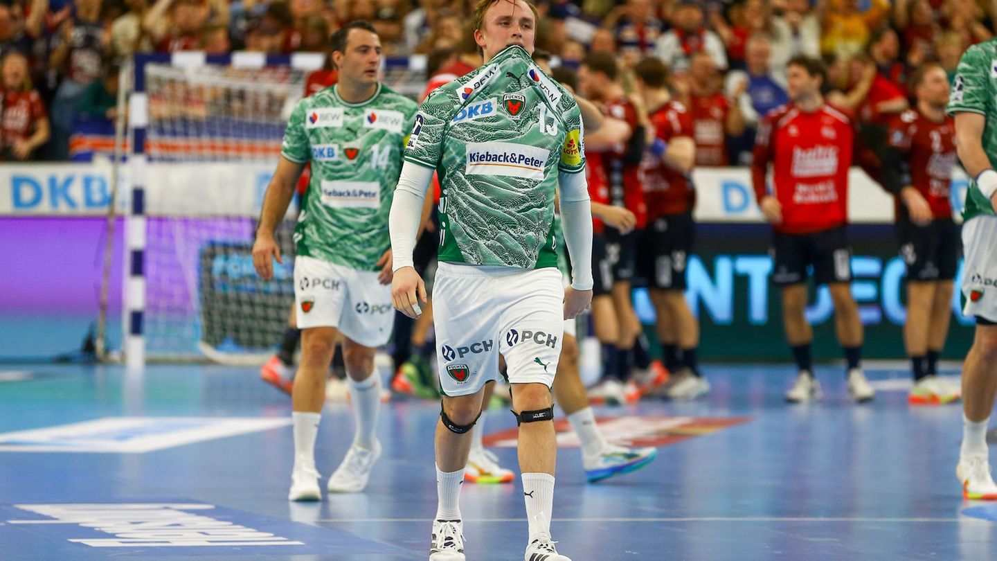 Frust bei Füchse-Spielmacher Tobias Gröndahl. Foto: Michael Hundt/dpa