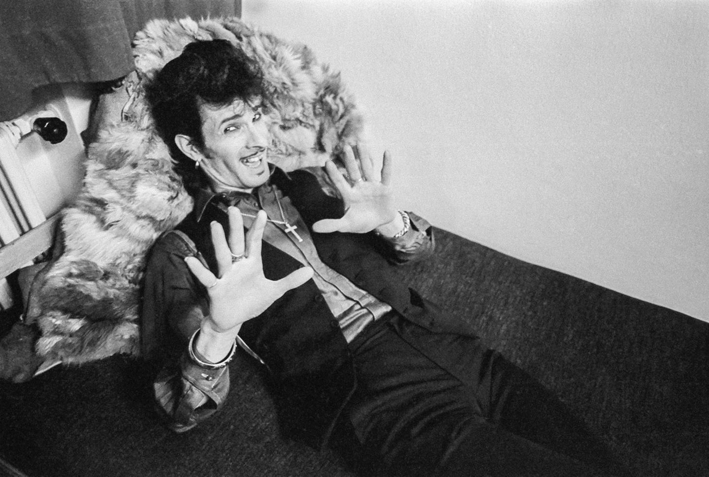 Willy DeVille auf einem Bild von Jan Riephoff