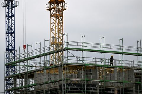 Baustelle in München