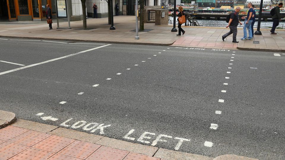 Fußgängerüberweg in London