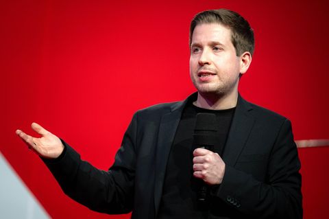 Begabter Redner, nachdenklicher Aussteiger: Kevin Kühnert 2024, als er noch SPD-Generalsekretär war