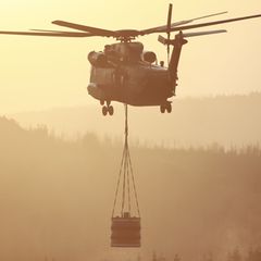 Beim Waldbrand am Brocken im Herbst 2024 unterstützte die Bundeswehr die Löscharbeiten, die Stadt Wernigerode übernimmt nun die