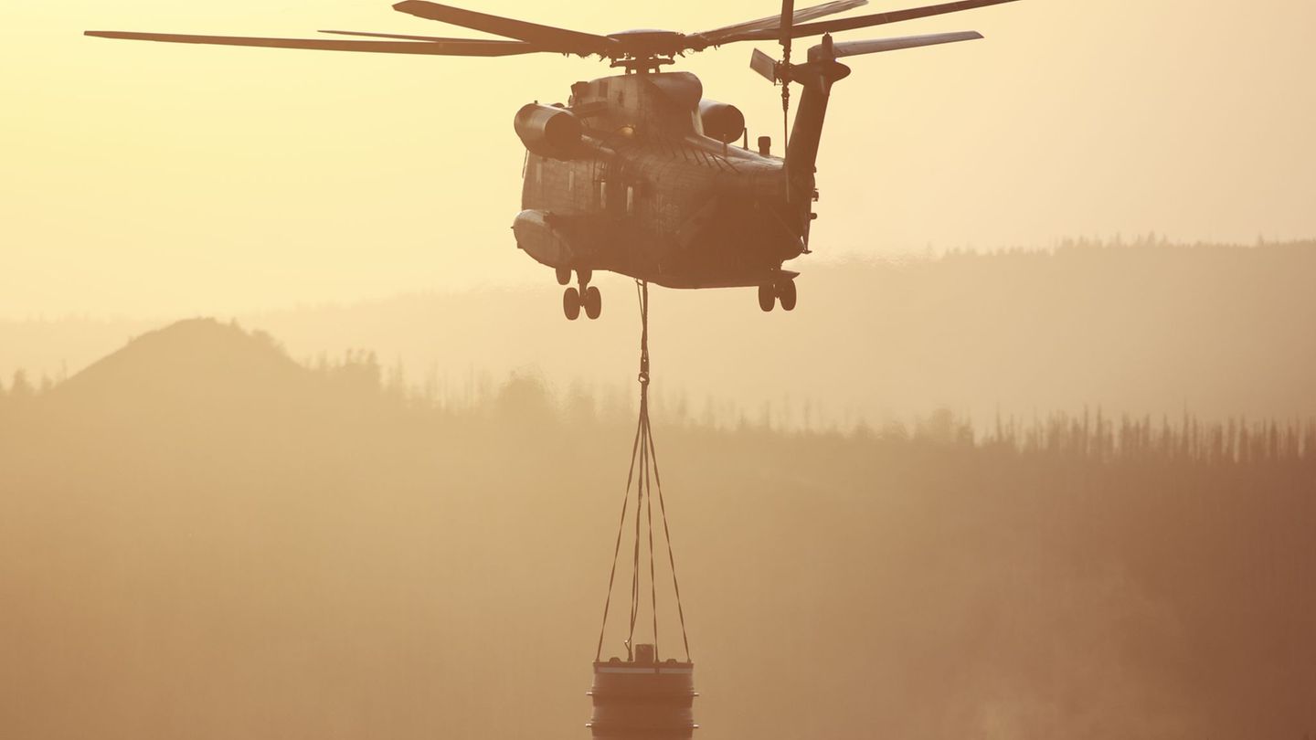Beim Waldbrand am Brocken im Herbst 2024 unterstützte die Bundeswehr die Löscharbeiten, die Stadt Wernigerode übernimmt nun die