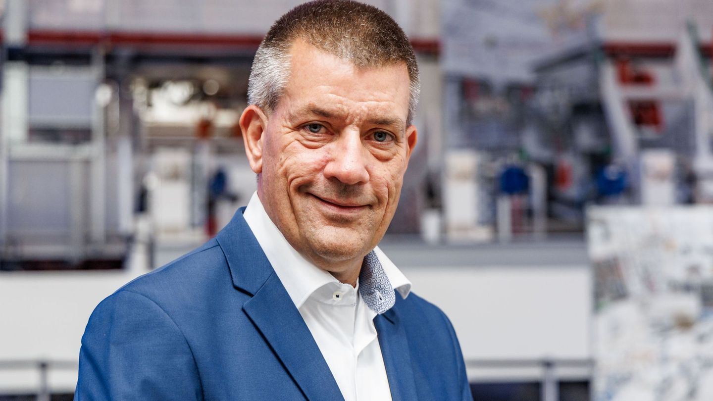 André Walter soll die Meyer Werft von Juli 2026 an führen. (Archivbild) Foto: Markus Scholz/dpa