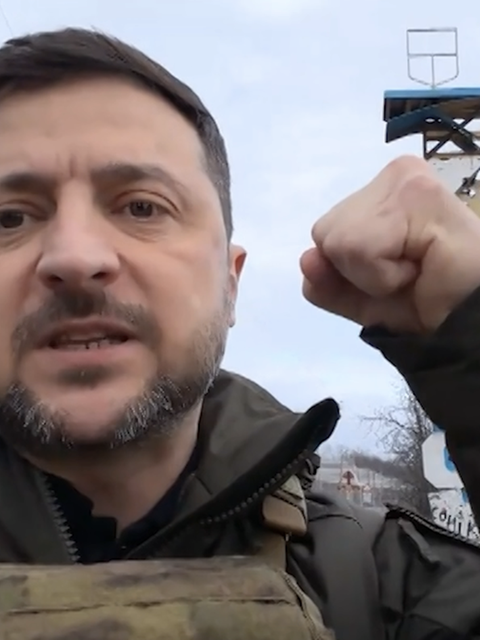 Selenskyj sendet wichtige Videobotschaft aus Kupjansk