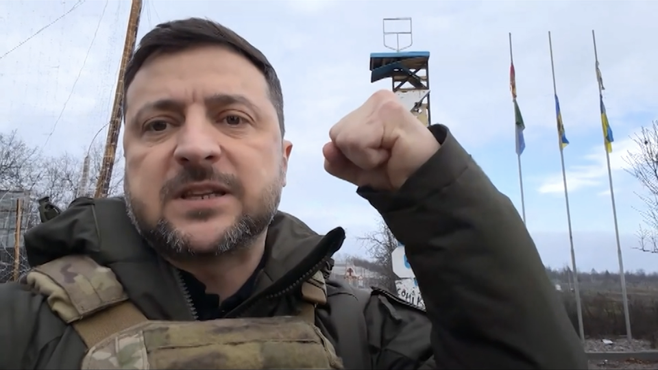 Selenskyj sendet wichtige Videobotschaft aus Kupjansk