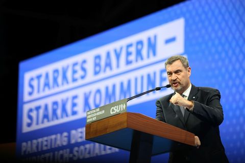 Söder bei CSU-Parteitag