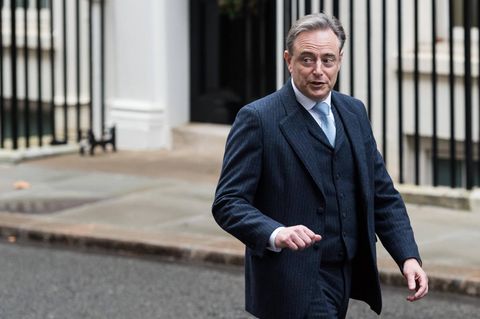 Belgiens Premierminister Bart De Wever in London