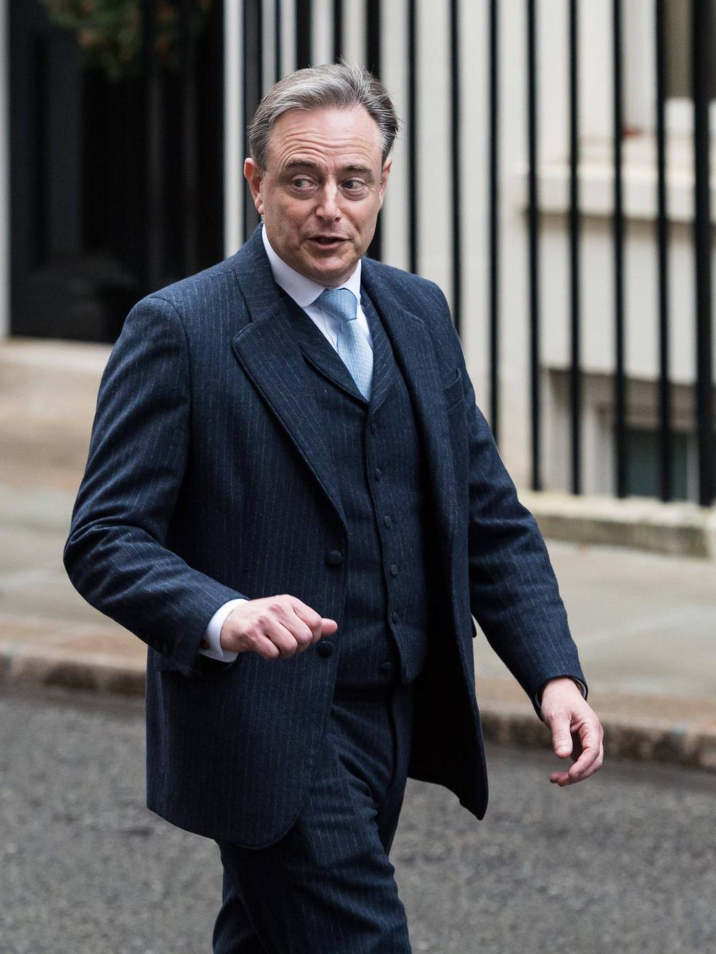 Belgiens Premierminister Bart De Wever in London