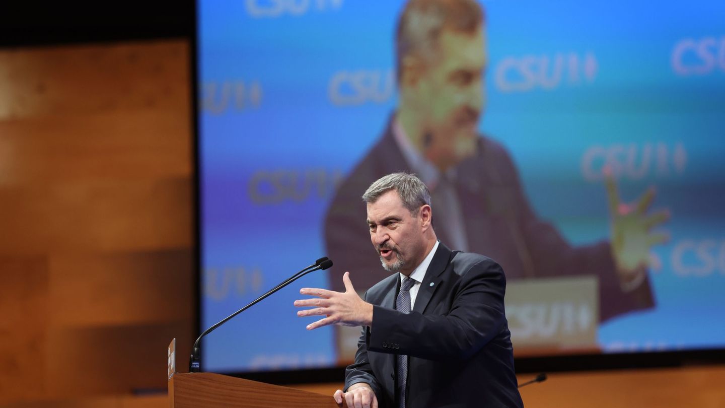 CSU-Parteitag: Söder: Es ist Zeit, uns zu wehren