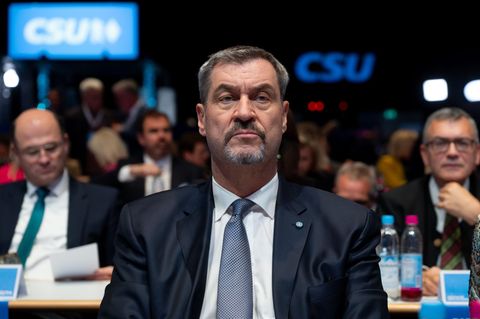 CSU-Chef Markus Söder beim Parteitag