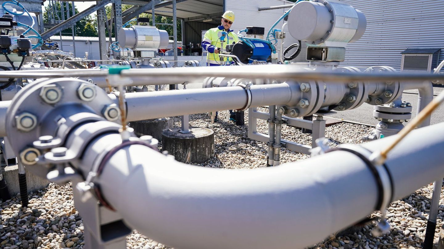 Der Speicher Frankenthal umfasst zwei "Speicherhorizonte" in 700 Meter und 1.000 Meter Tiefe. (Archivbild) Foto: Uwe Anspach/dpa