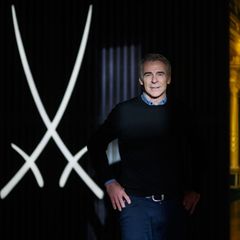 Tillmann Blaschke will die Marke mit den Schwertern moderner machen. Foto: Robert Michael/dpa