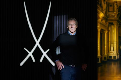 Tillmann Blaschke will die Marke mit den Schwertern moderner machen. Foto: Robert Michael/dpa