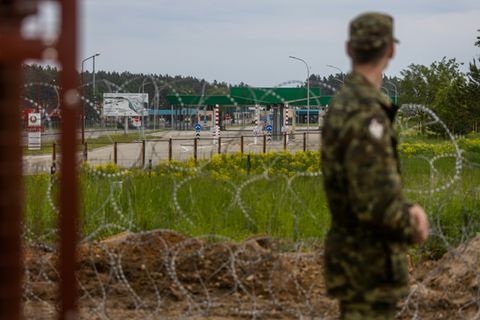 Hier, an der Grenze zwischen Polen und Belarus, sollen Bundeswehr-Soldaten an der "Operation Ostschild" mitwirken