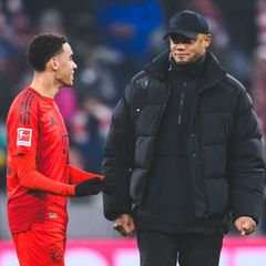 Das Comeback von Musiala (l) naht. (Archivbild) Foto: Tom Weller/dpa