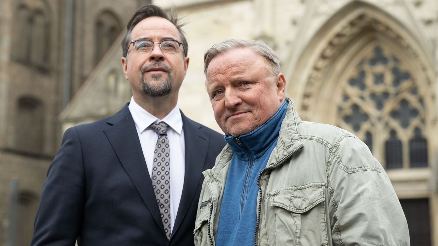 Sie sollen weiter im "Tatort" aus Münster ermitteln: Jan Josef Liefers und Axel Prahl