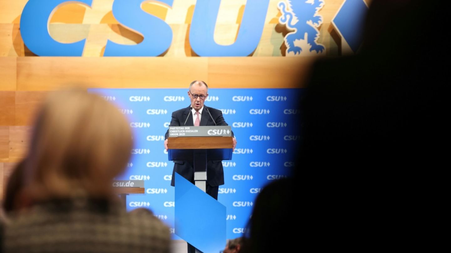 Merz-Rede bei der CSU