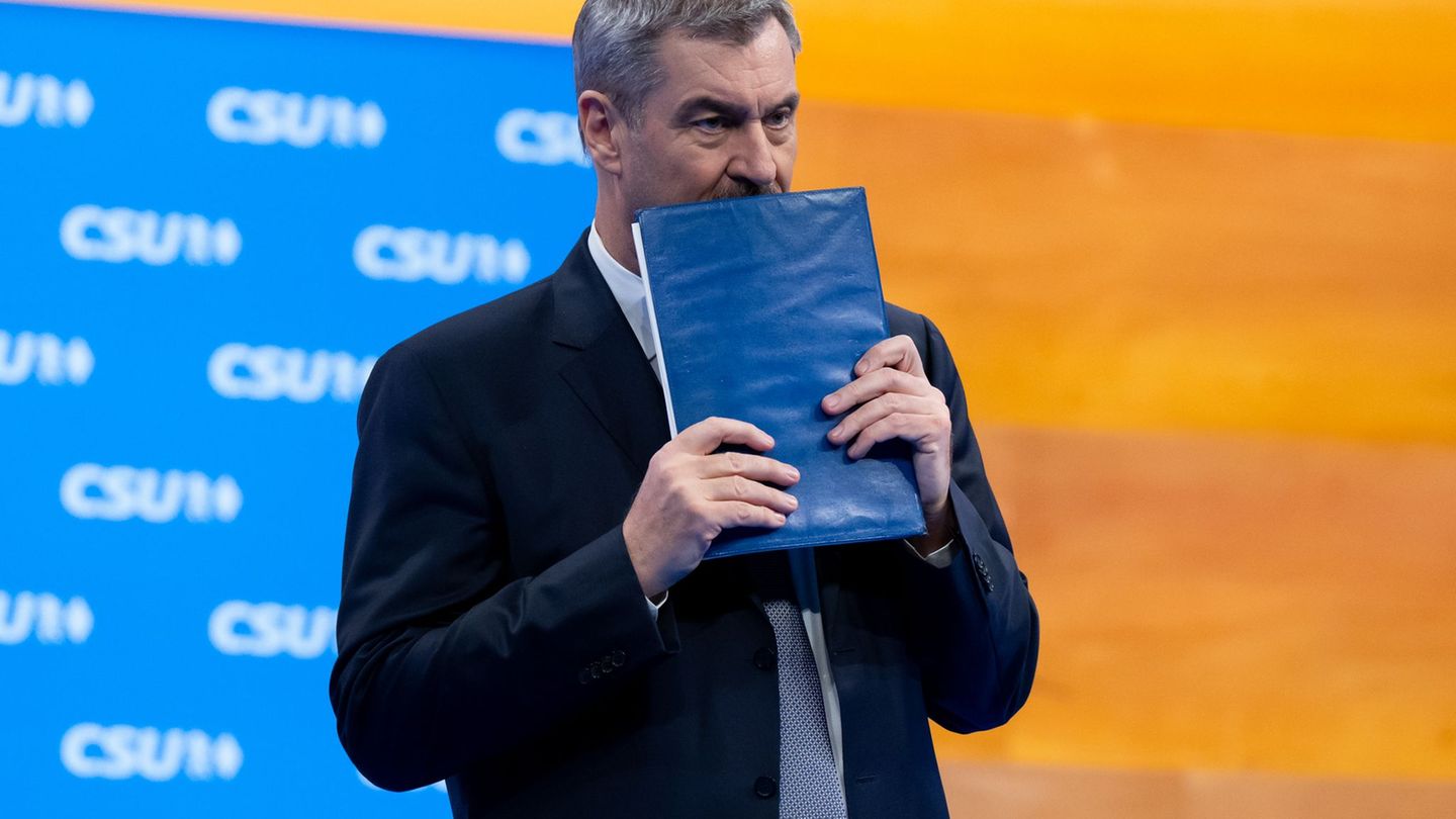 Was bedeuten die 83,6 Prozent für Markus Söder und die CSU? Foto: Sven Hoppe/dpa