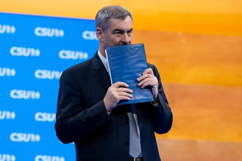 Was bedeuten die 83,6 Prozent für Markus Söder und die CSU? Foto: Sven Hoppe/dpa