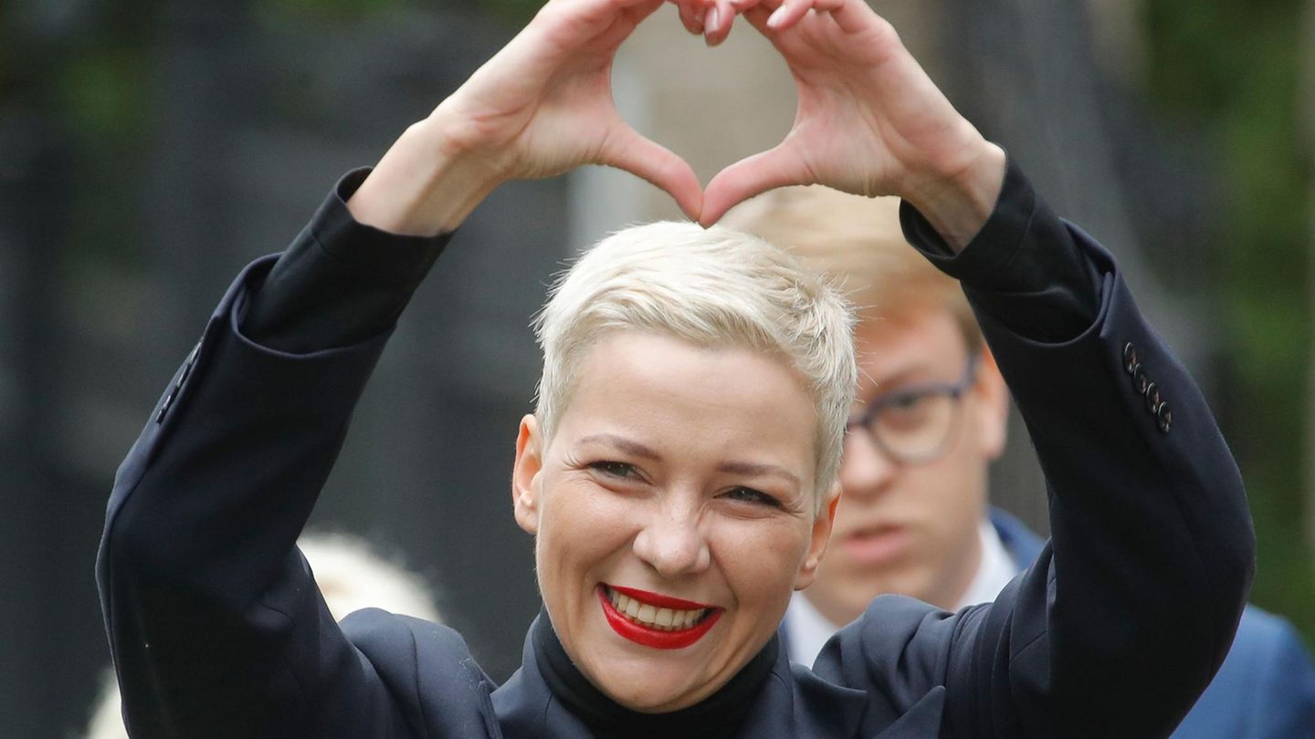 Belarus' bekannte Oppositionelle Maria Kolesnikowa