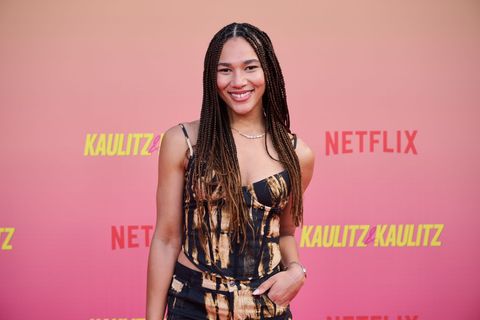 Marie Mouroum ist schwanger. (Archivbild) Foto: Annette Riedl/dpa