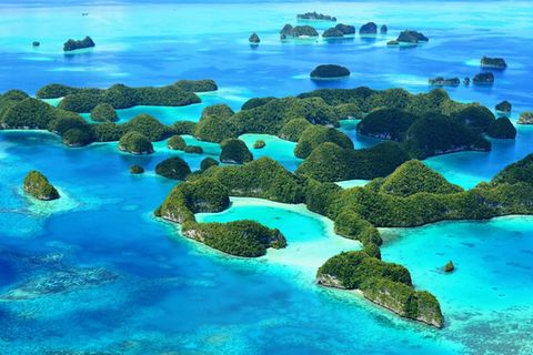 Keine 200.000 Menschen besuchen jährlich dieses Paradies.