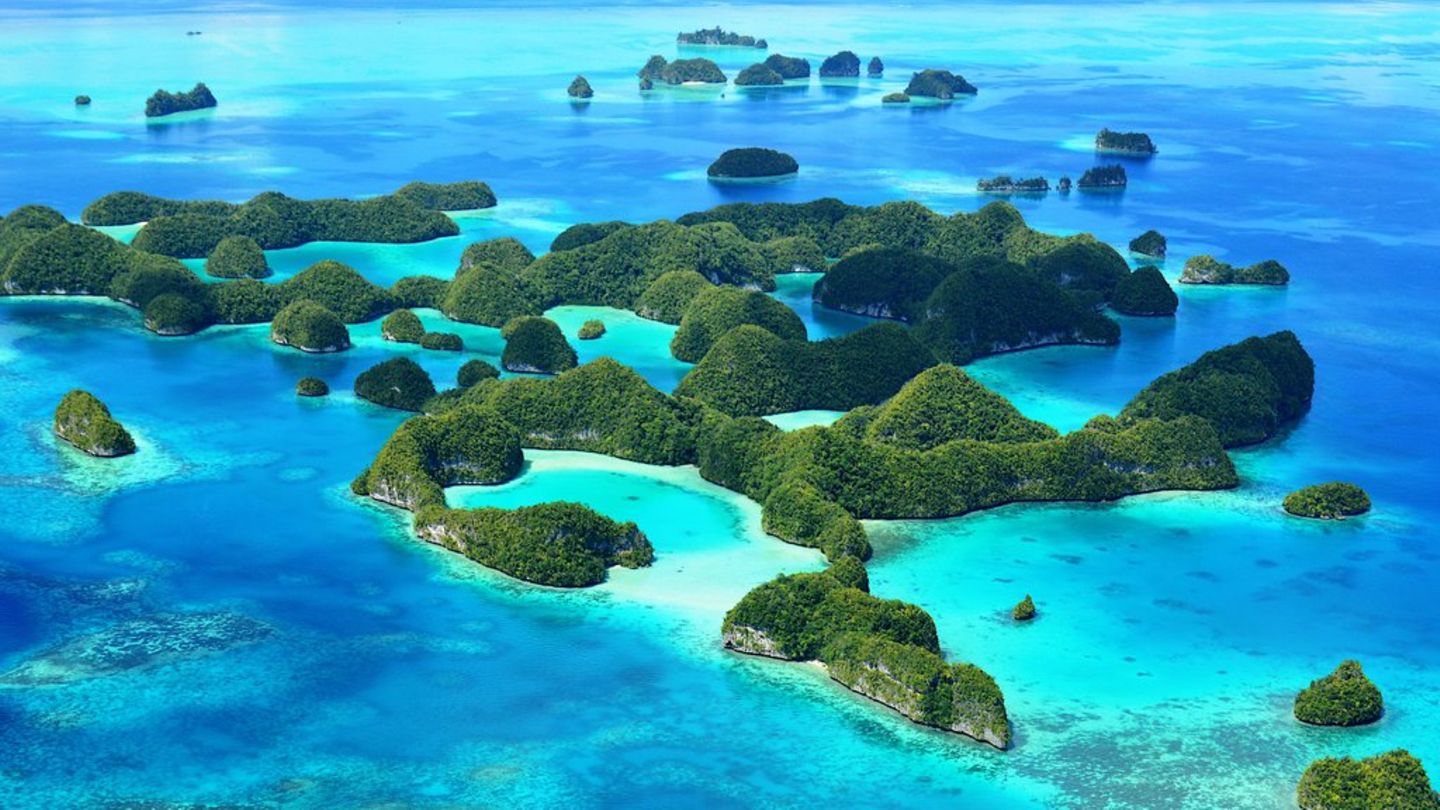 Keine 200.000 Menschen besuchen jährlich dieses Paradies.