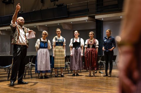 Schweizer Jodeln ist neuerdings Welterbe der Menschheit. Foto: Philipp Schmidli/KEYSTONE/dpa